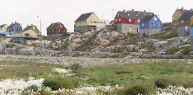Houses at Ilulissat.