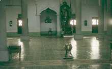 Mosque interior.