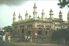 Small Hindu temple.