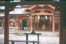 Temple interior.